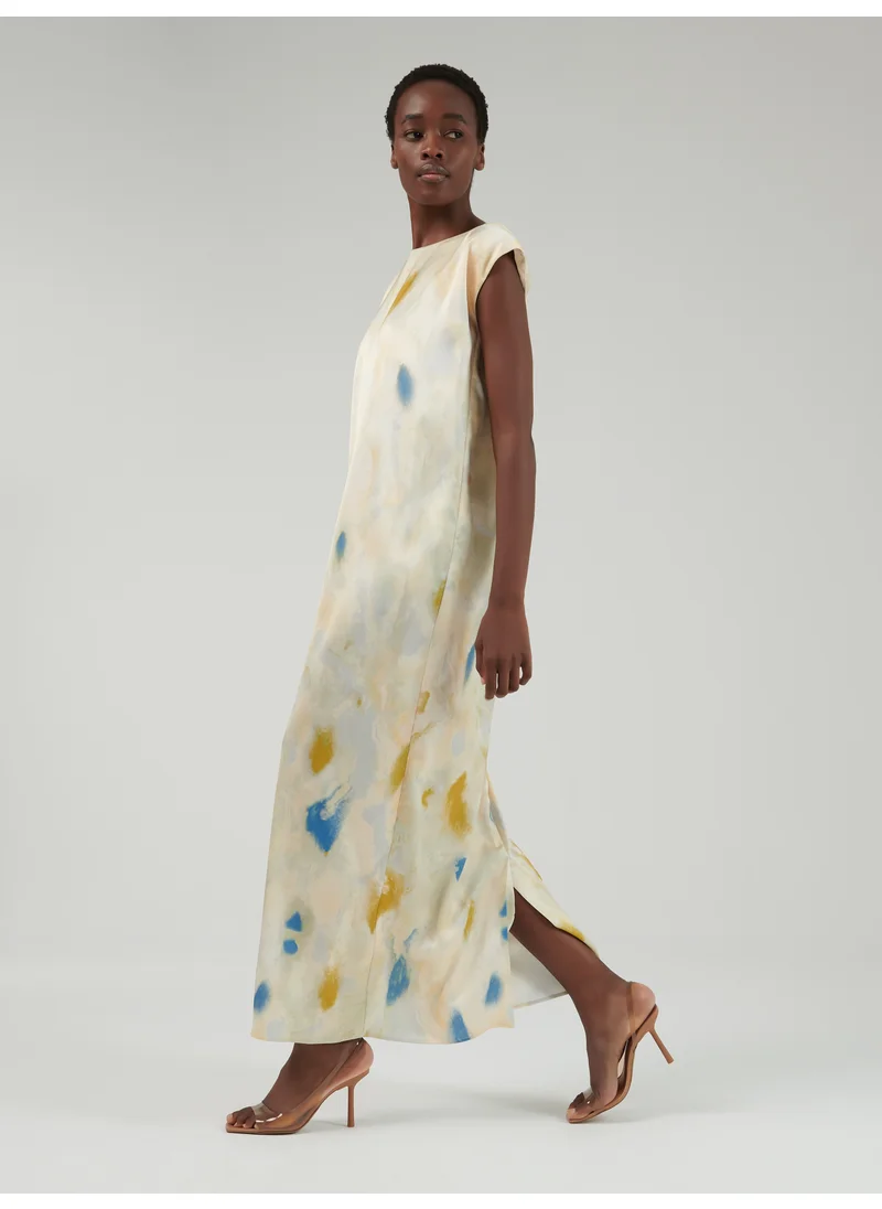 leem Printed Maxi Dress