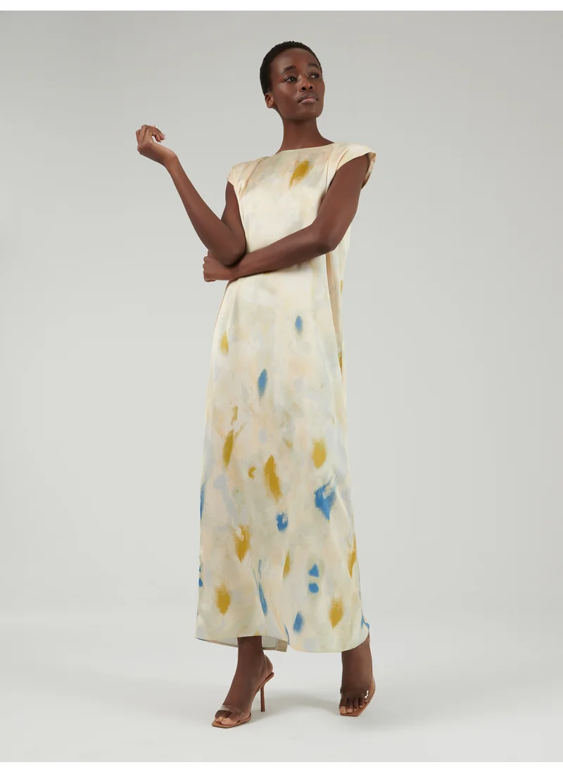 leem Printed Maxi Dress