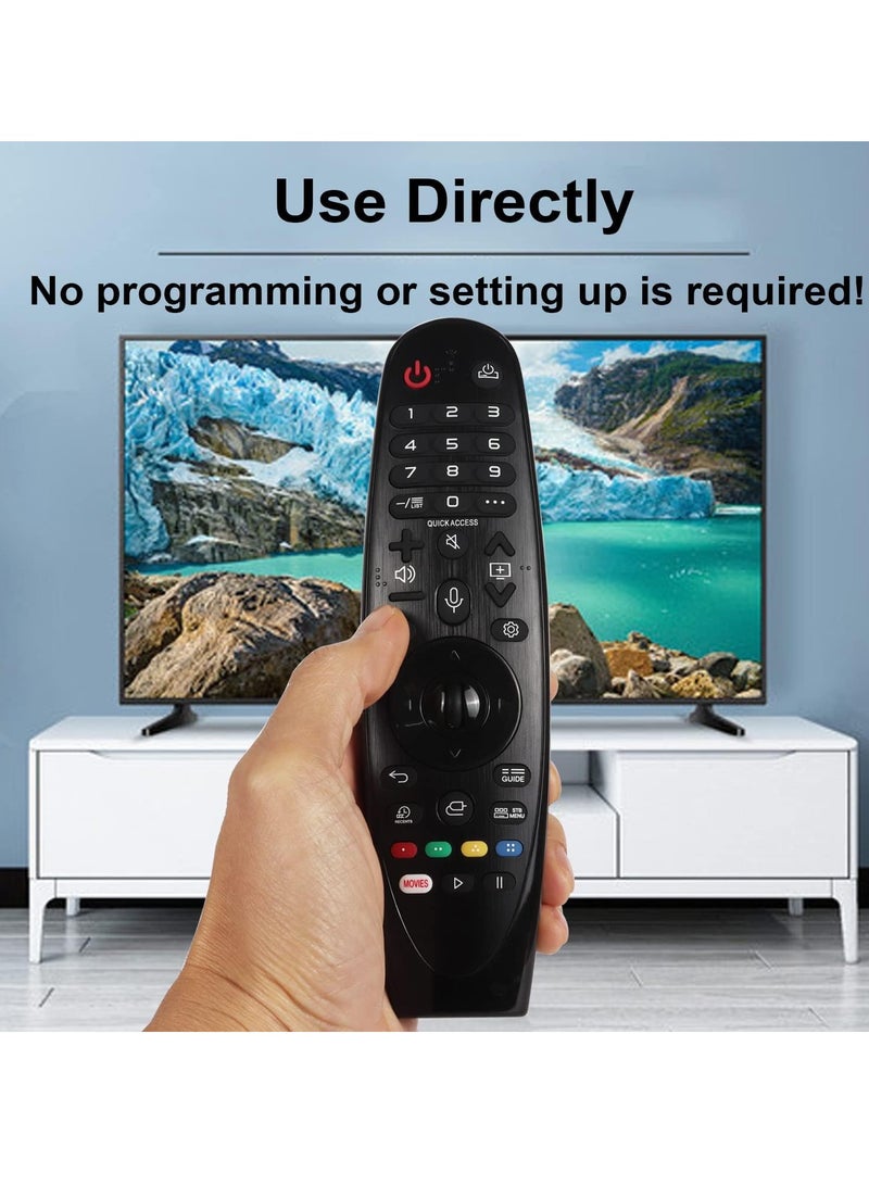 ELTRAZONE "New Replacement Remote Control AN-MR19BA for Selected LG 2019 Models – Compatible with W9, E9, C9, B9, SM95, SM90, SM86, SM81, UM80, UM75, UM73, UM71, UM6970 Smart TVs – Magic Pointer Function (No Voice) No Battery" - Image 3