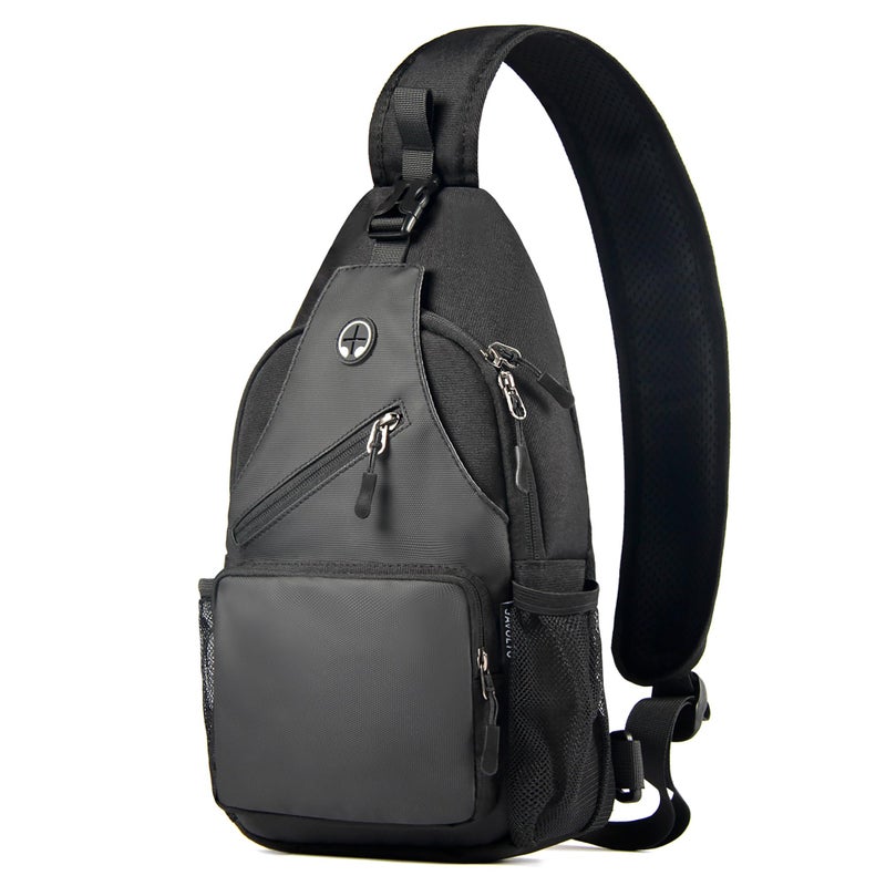 Javolto Sling Bag for Men Crossbody Backpack, Small Sling Backpack Mens Shoulder Bag, Casual Daypack Hiking Bag for Travel - Image 1