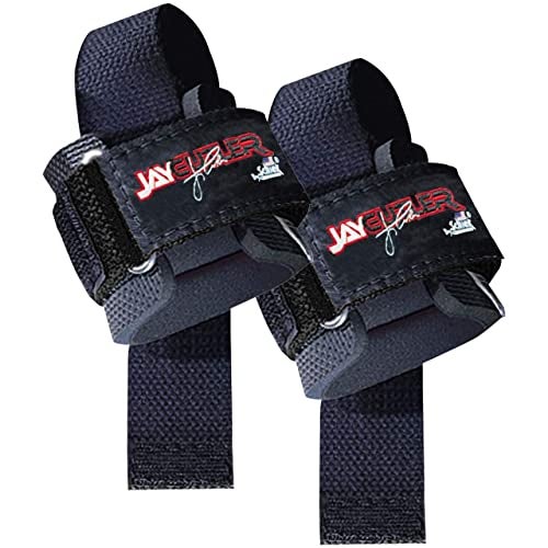Schiek Sports Model J1000PLS Jay Cutler Signature Power Lifting Straps Black - Image 1