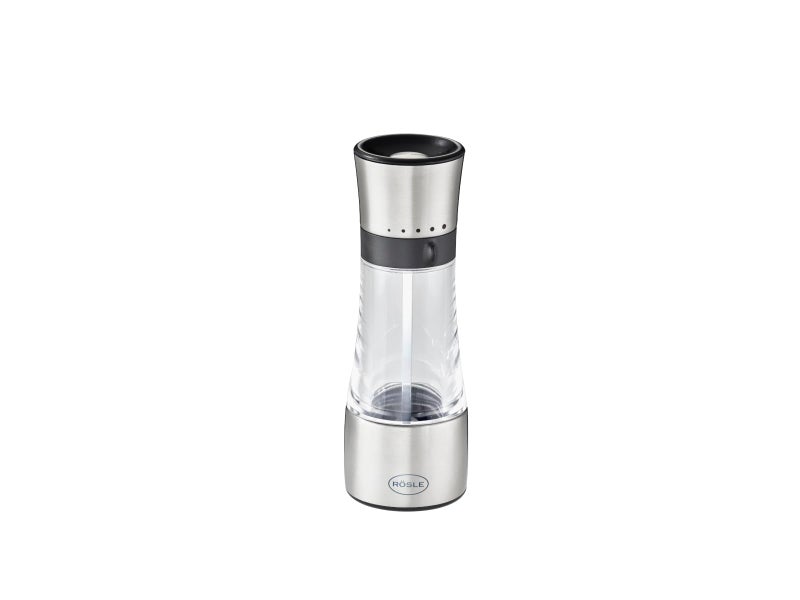Spice Mill SSclear acrylic Inverted 5 grind levels