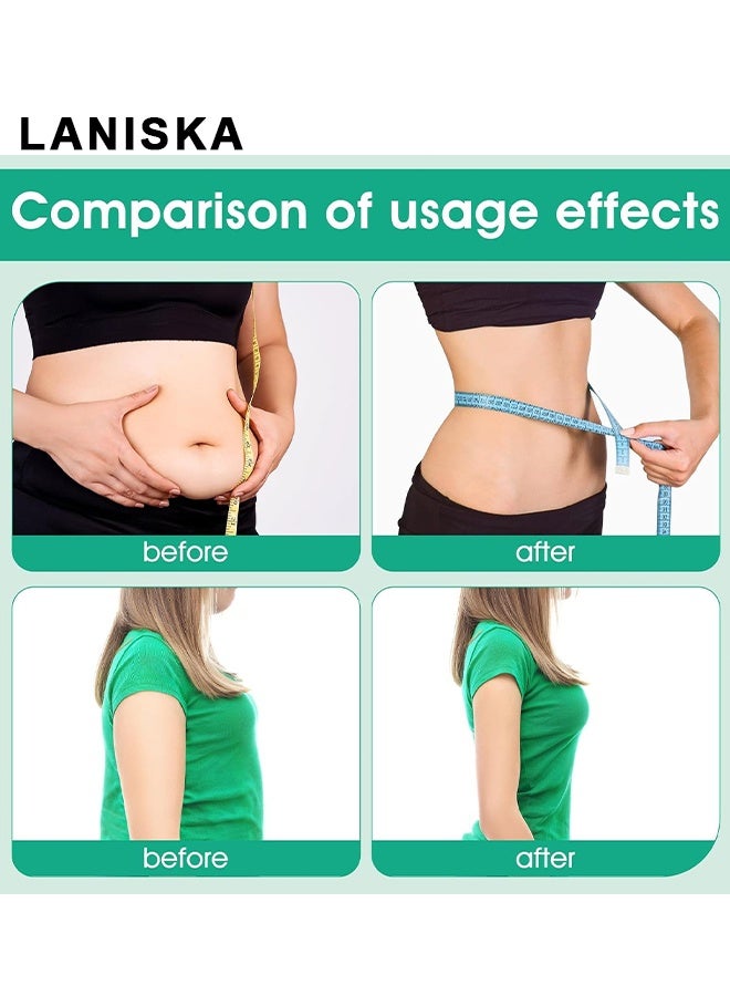 LANISKA OzemPatch For Women, Natural Ingredients Patchs For Body, Works All Over The Body Around The Clock, Gentle & Effective, Weight Loss For Women,  30PCS - Image 3