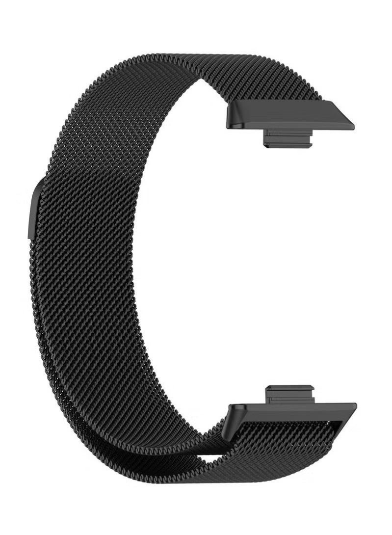 2 Pcs Metal Strap Compatible with Huawei Watch Fit 5/Fit 5 Pro/Fit 3/Fit 4/Fit 4 Pro Magnetic Mesh Stainless Milanese Loop Replacement Watch Band Straps - Image 3