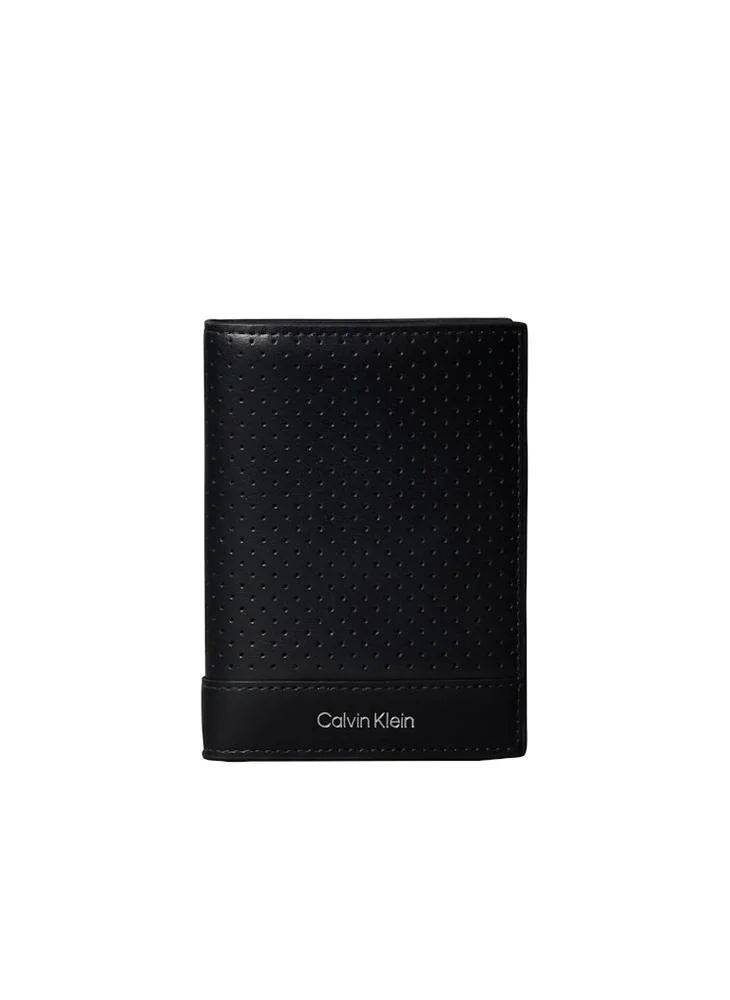 Calvin Klein Perforated Leather Billfold Wallet