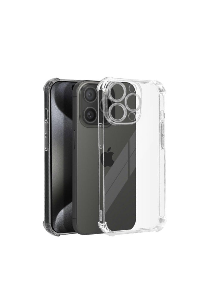 Generic - Iphone 15 Pro Max Anti Shock Transperent Case - Image 1