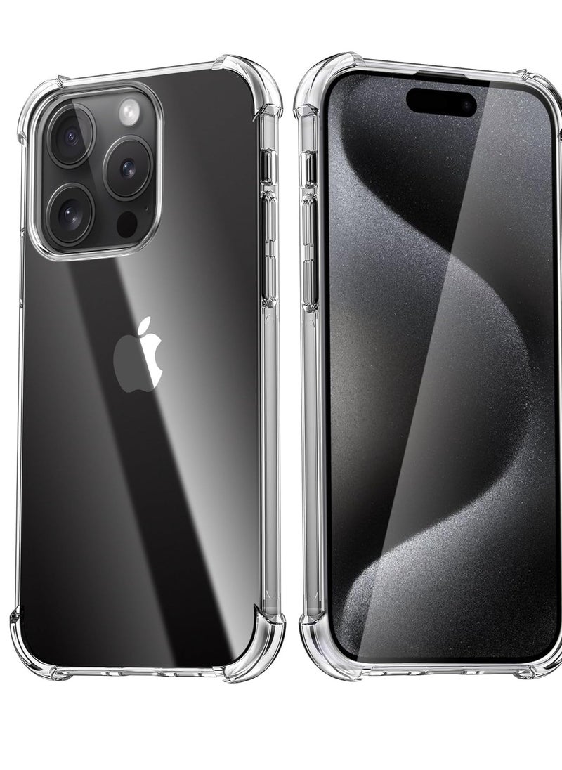 Generic - Iphone 15 Pro Max Anti Shock Transperent Case - Image 1