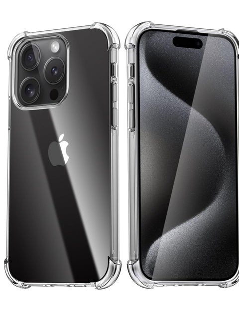 جراب شفاف ومضاد للصدمات لهاتف ابل ايفون 15 برو ماكس Iphone 15 Pro Max