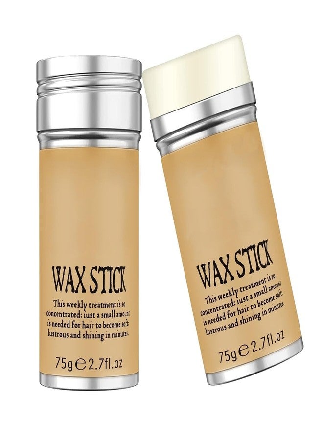 MOBDESK Hair Wax Stick for Women Men & Children - Slick Back Styling Stick, Anti-Frizz Flyaway Tamer, No Residue Finish, All-Day Hold for Baby Hairs, Wig Edges & Hairline, 75g - Image 2