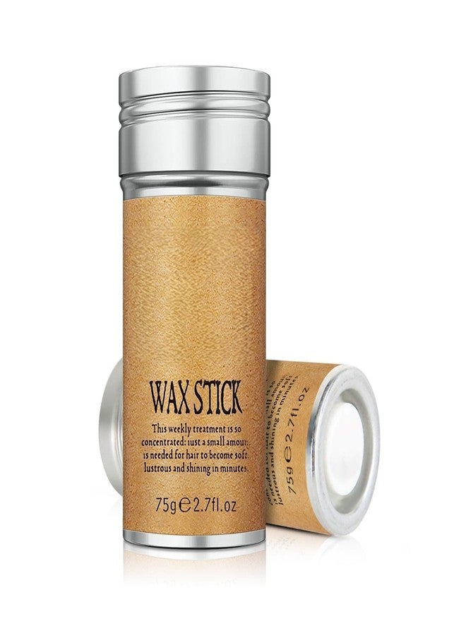 MOBDESK Hair Wax Stick for Women Men & Children - Slick Back Styling Stick, Anti-Frizz Flyaway Tamer, No Residue Finish, All-Day Hold for Baby Hairs, Wig Edges & Hairline, 75g - Image 1