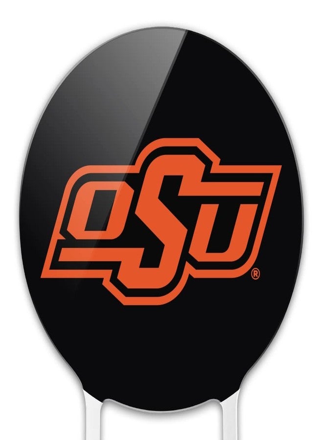 GRAPHICS & MORE Acrylic Oklahoma State University Cowboy Logo Cake Topper Party Decoration for Wedding Anniversary Birthday Graduation - Image 3
