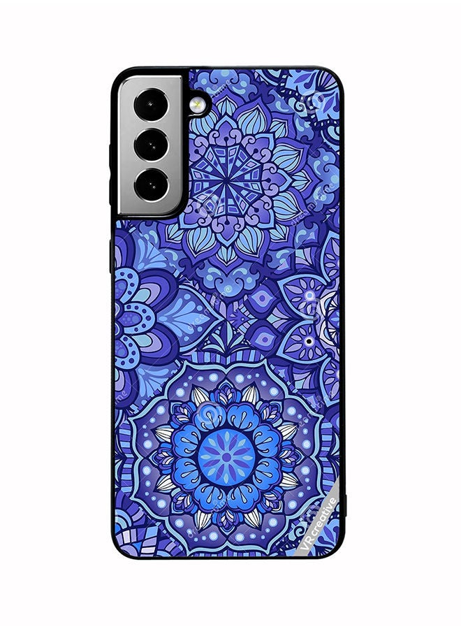 VR CREATIVE Protective Case Cover For Samsung Galaxy S21 FE 5G Layer Design Multicolour - Image 1