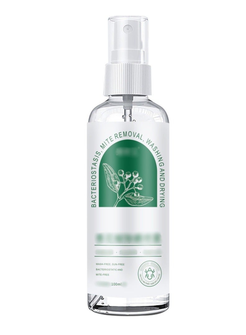 Generic Mite Exterminating Bedbug Killer Pet Cleaner，Allergy & Asthma Relief ， Removes Dust Mites from Home, Bed, Pet Bedding ，Eliminates Flea Bedbug Mite ，Pet & Children Friendly ，Long-lasting Spray - 100ml  - Image 1