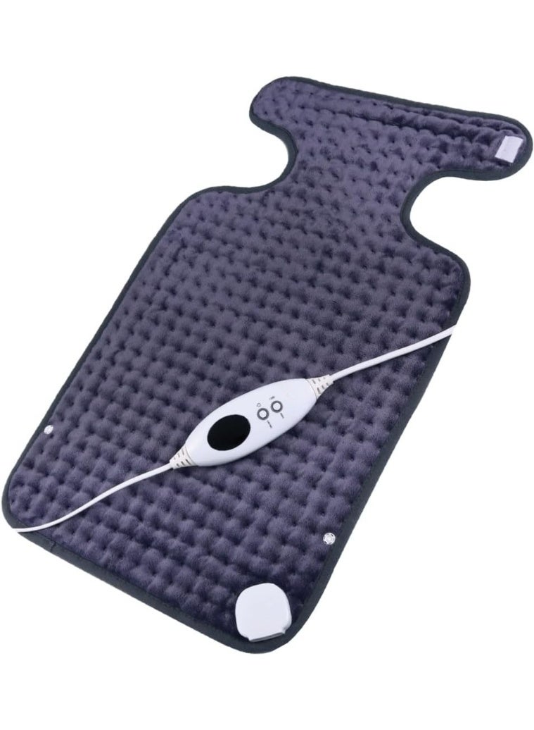 وسادة تدفئة للرقبة والظهر – تغطي الرقبة والظهر بالكامل مع 6 مستويات حرارة – مريحة وسهلة الاستخدام - Image 1