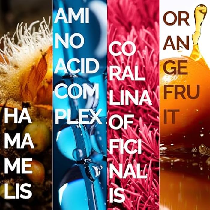 Mineaderm Anti-Shine Refreshing Tonic for Oily & Combination Skin – Pore Minimizer Toner with Witch Hazel Fruit Acids Aloe Vera & Amino Acids – Oil Control Facial Toner for Acne-Prone Skin 200ml - Image 4