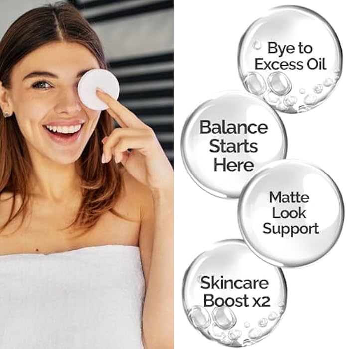 Mineaderm Anti-Shine Refreshing Tonic for Oily & Combination Skin – Pore Minimizer Toner with Witch Hazel Fruit Acids Aloe Vera & Amino Acids – Oil Control Facial Toner for Acne-Prone Skin 200ml - Image 5