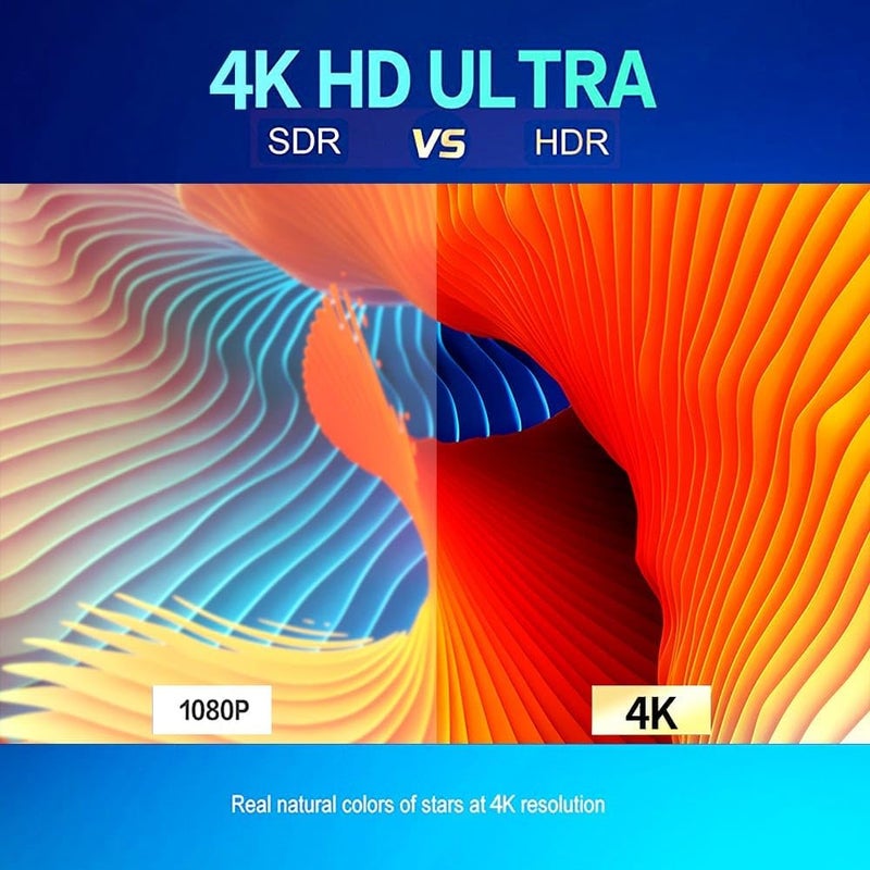المهوس الفضاء جهاز عرض محمول بنظام Android 11.0، 12000 لومن، دقة كاملة 1080P، WiFi 6، BT 5.2، ضبط زاوية 360 درجة - Image 4