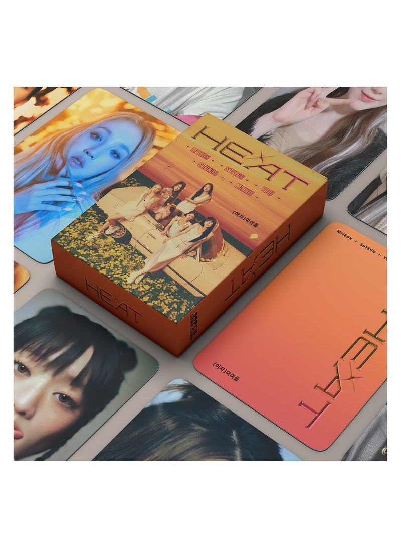 NIBEMINENT 55 Pcs Kpop (G)I-DLE I Want That Lomo Cards Card For Fans Collection Gifts - Image 2