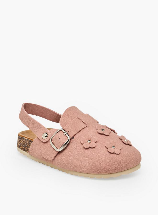 Flora Bella By Shoexpress Girls Floral Accent Sandals - Image 2