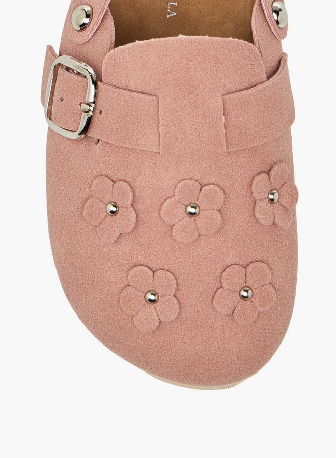 Flora Bella By Shoexpress Girls Floral Accent Sandals - Image 5