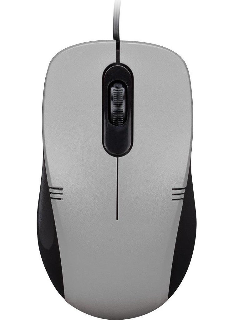 Everest SM-258 USB Silver 1200DPI Optical Wired Mouse  - Image 1