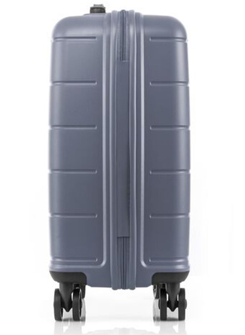 AMERICAN TOURISTER Hundo Suitcase, Cabin Size 55 cm / 20 inch, 4 Spinner Wheels, Hard Top, Polypropylene, Flinstone|Spacious Interior|DuoSaf™ Security Zipper|TSA Combination Lock - 3 Years International Warranty - Image 3