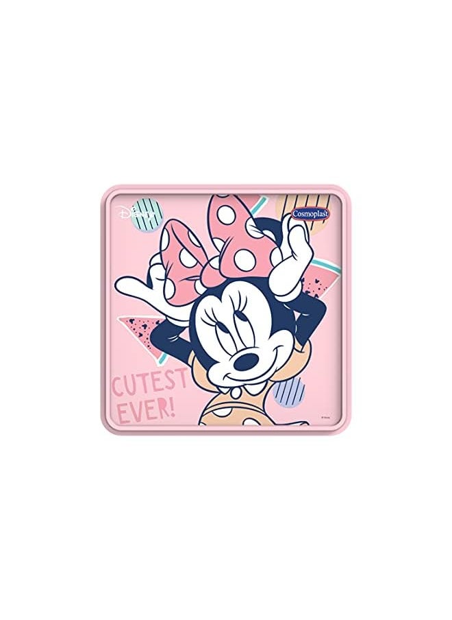 Cosmoplast Disney Mickey & Friends Girls Plastic Storage Box 8 Liters Ifdimfgcn181 L 32.5 X W 32.5 X H 13.9  - Image 2