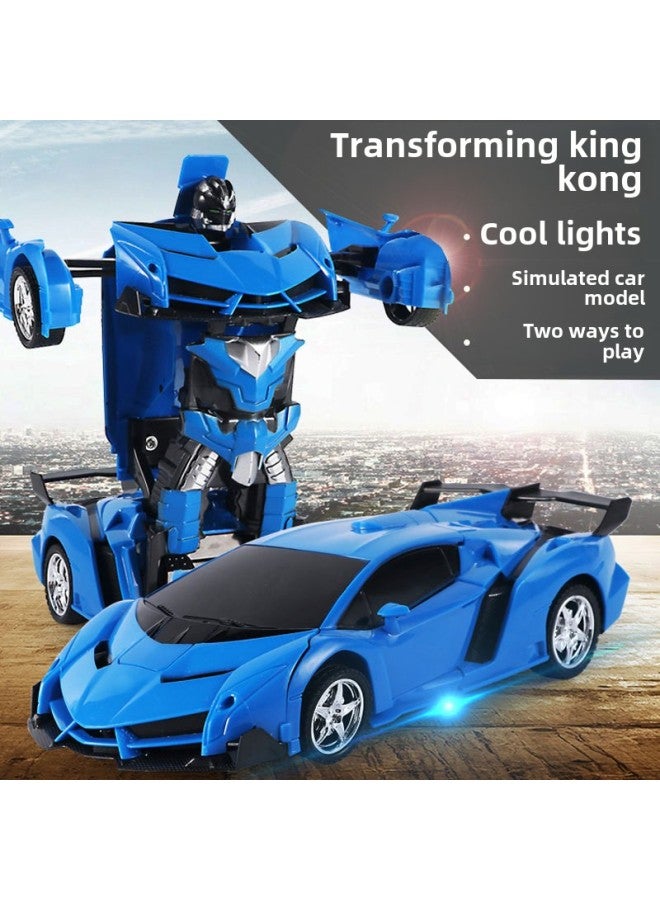 1:18 One-key Deformation Remote Control Car Toy Children Deformation Robot Model Deformation Car Hot Sale Yama-Colour:Lambo -Proportion:With Ordinary Battery - Image 3