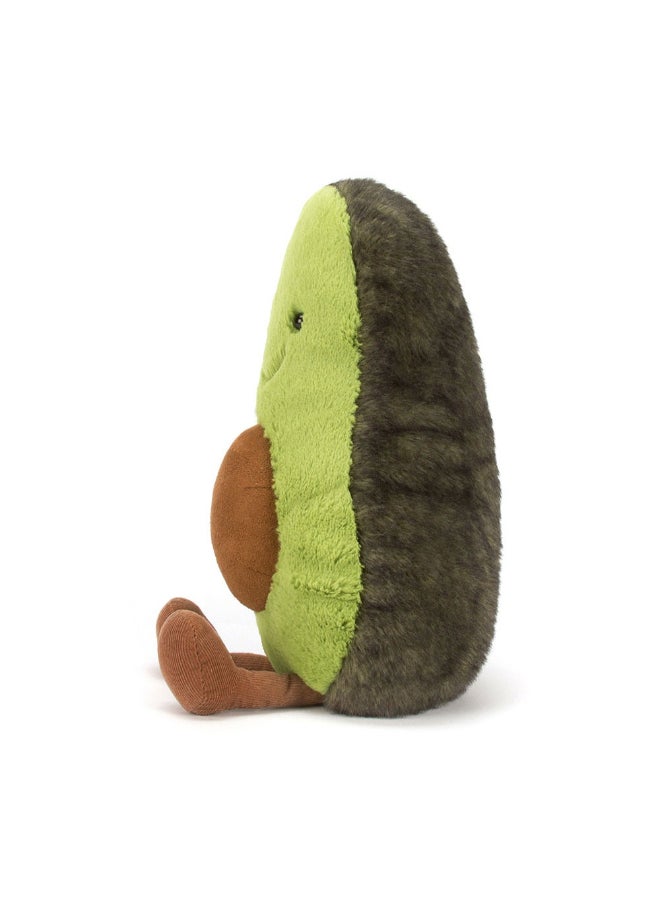 Jellycat Amuseables Avocado Plush – Soft Stuffed Toy with Cordy Legs, Cute Valentine’s Gift for Kids & Adults, Collectible Jellycat, 15cm - Image 2
