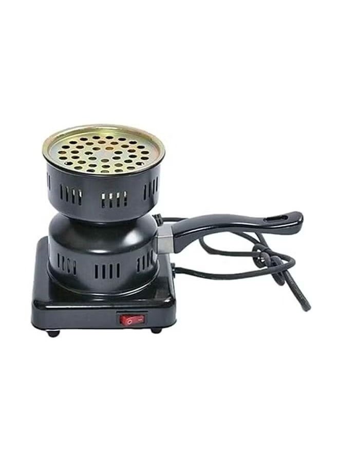 Generic Single Charcoal Heater Black  - Image 1