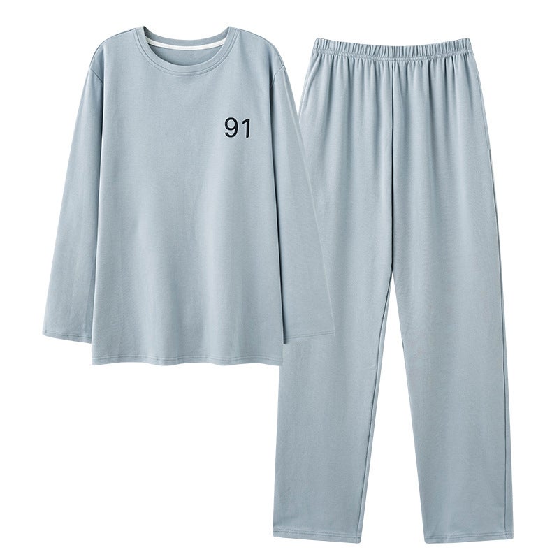 Men's Summer Modal Long Sleeve Lounge Set - Image 4