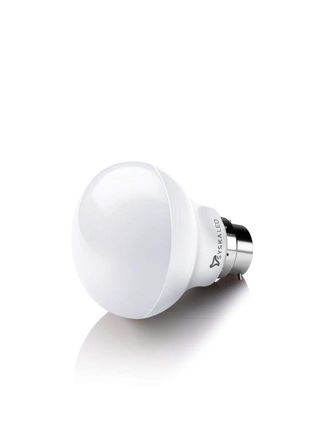 SYSKA SSK-SRL-12W-Base B22 12-Watt Unbreakable,25000 Hr Life Span LED Bulb (Pack of 6, Cool Day Light) - Image 3