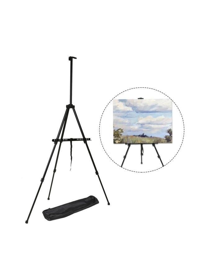 Portable Lightweight Tripod Easel for Professional Artists, Metal Display Easel Stand with Adjustable Height for Painting, Display and Advertisement Purposes - Image 3