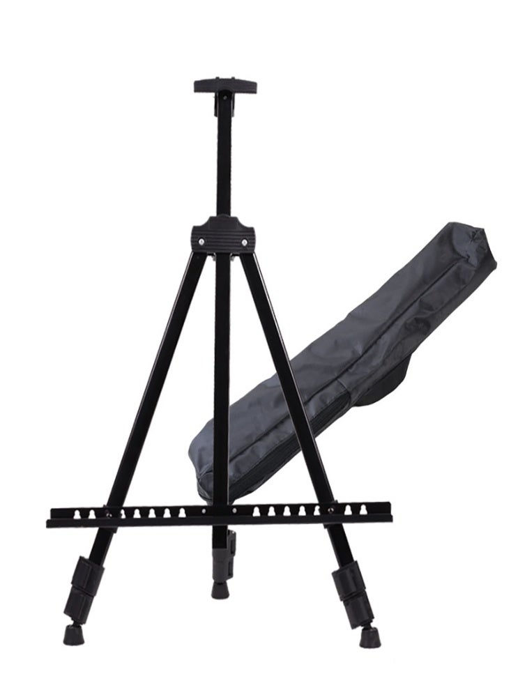 Portable Lightweight Tripod Easel for Professional Artists, Metal Display Easel Stand with Adjustable Height for Painting, Display and Advertisement Purposes - Image 5