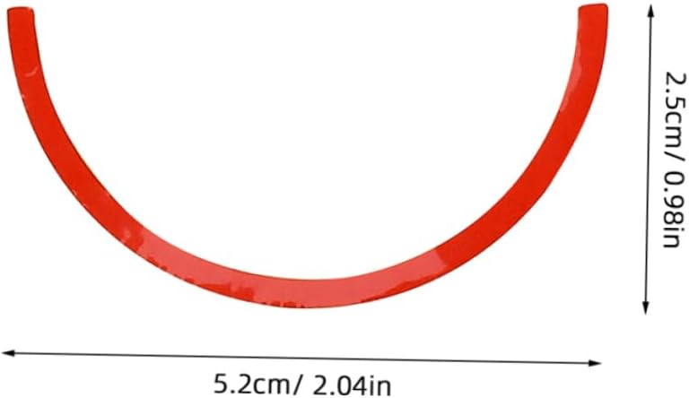 Pressure Gauge Decal Arc Shaped Indicators 6 Sheets Easy Peel and Stick Installation - Image 3