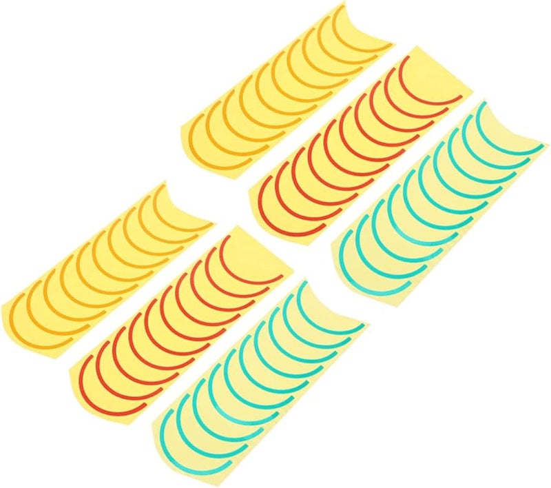 Pressure Gauge Decal Arc Shaped Indicators 6 Sheets Easy Peel and Stick Installation - Image 2