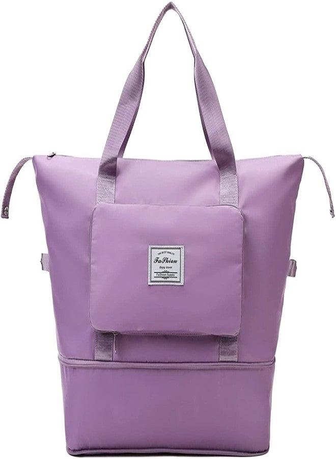 Atipriya Foldable Duffle Bag for Travelling | Waterproof and Large Travel Bag for Women Luggage | Expandable & Multipurpose Large Capacity Weekender Carry Bag for Women Travel,Pack of 1 - Image 1