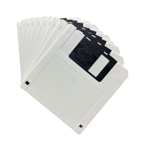 YEY Floppy Disk - 3.5" 1.44Mbps Floppy Disks for Data Storage(10-Pack)(Disk Colours are Issued at Random - Image 4