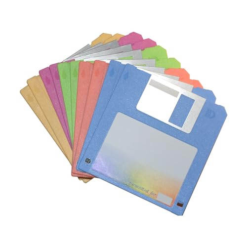 YEY Floppy Disk - 3.5" 1.44Mbps Floppy Disks for Data Storage(10-Pack)(Disk Colours are Issued at Random - Image 1