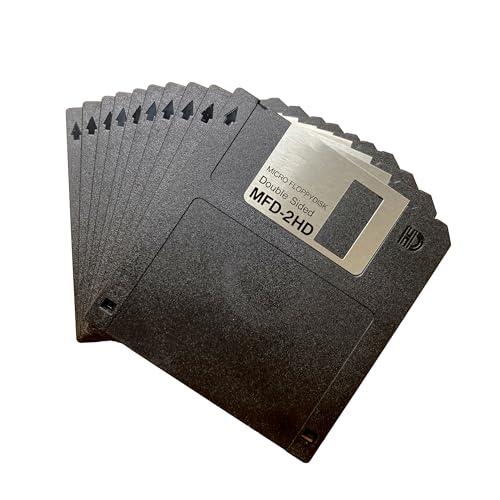 YEY Floppy Disk - 3.5" 1.44Mbps Floppy Disks for Data Storage(10-Pack)(Disk Colours are Issued at Random - Image 3
