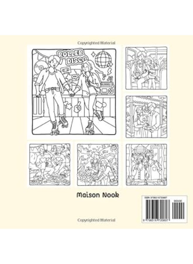 كتاب تلوين "لحظات ناعمة" للكبار والصغار، 42 ورقة بأشكال متنوعة - Image 2