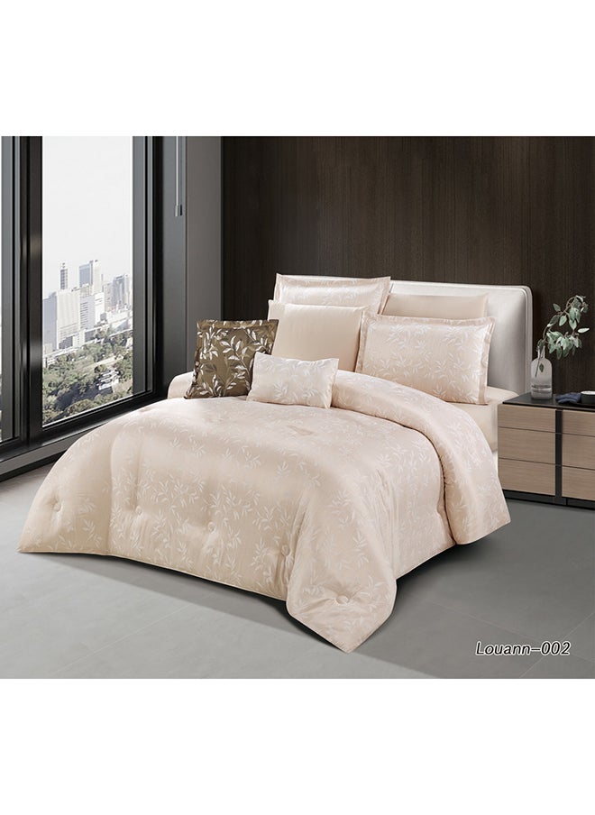 Hours - Horse Comforter Set With Soft Silky Fabric And An Elegant Pattern That Satisfies All Tastes 4 Pieces Single Size. - Image 1