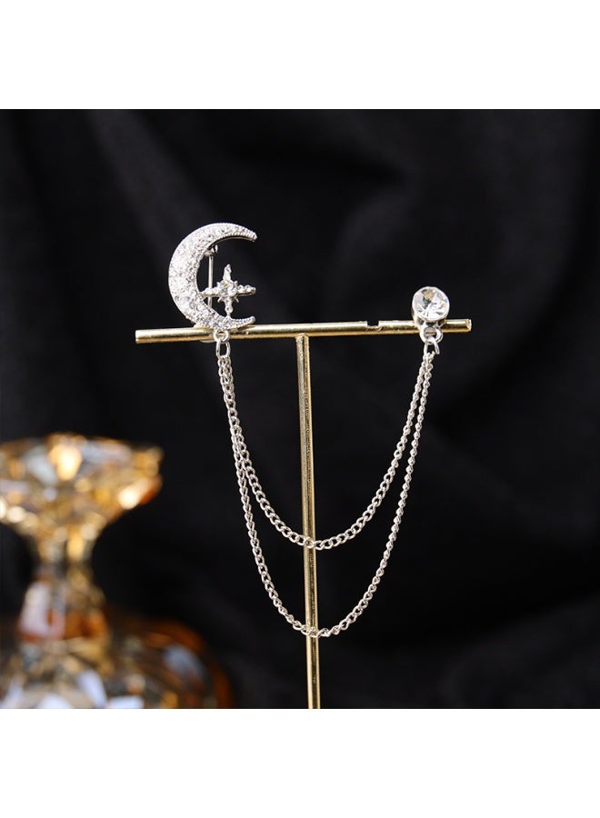 مارك وارفيلد الرجل الجديد دبوس باروك ريترو موضة مزين بالأحجار الكريمة