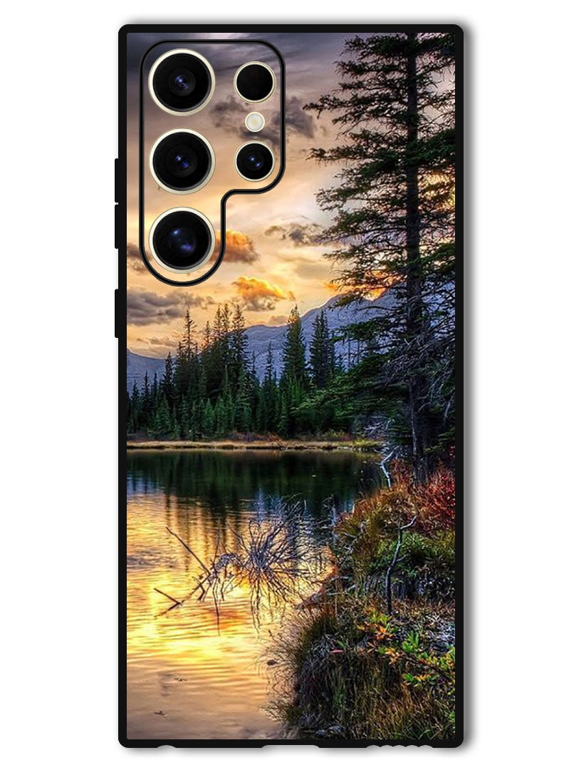 Theodor Protective Case Anti Scratch Shock Proof Bumper Cover For Samsung Galaxy S24 Ultra Nature - Image 1