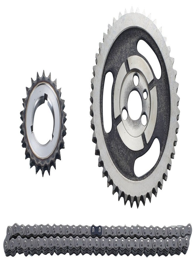 ENA Set of Timing Chain Kit Compatible with Chevrolet Biscayne C10 Pickup C20 Pickup C30 Pickup Caprice Chevelle Chevy II El Camino Impala K10 Pickup Malibu 4.6L - Image 2