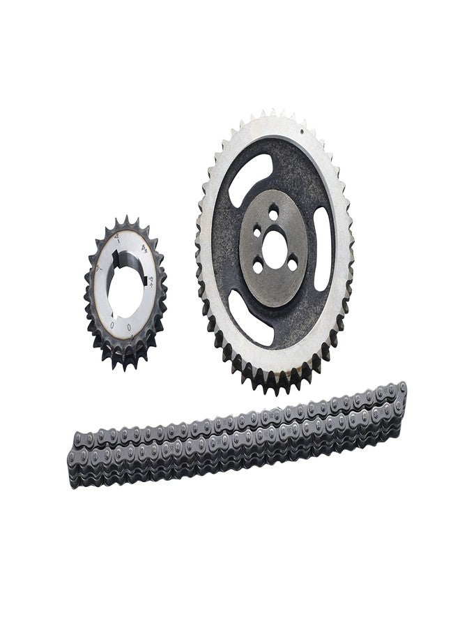 ENA Set of Timing Chain Kit Compatible with Chevrolet Biscayne C10 Pickup C20 Pickup C30 Pickup Caprice Chevelle Chevy II El Camino Impala K10 Pickup Malibu 4.6L - Image 4