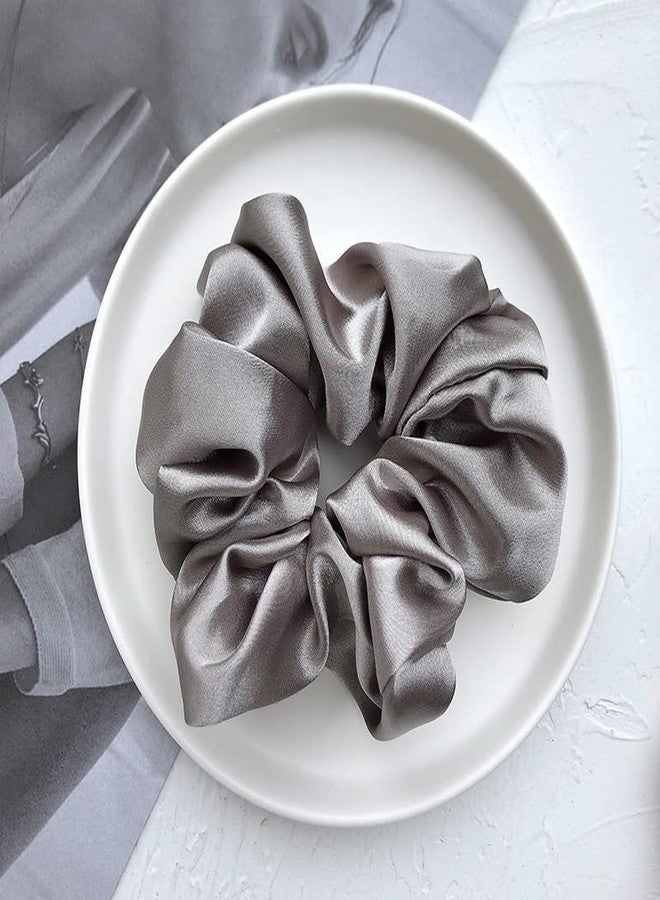 ALEVAN Scrunchie for hair scrunchies satin silk combo satin scrunchie scrunchies set scrunchies for wom Girls.MultiColor Pack 5 - Image 4