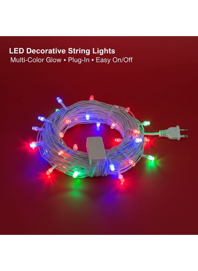 نجفة شوب فرع LED ألوان ميكس 25متر،إضاءة زينة متعددة الألوان للمناسبات والديكور،لو عايزة أجواء احتفالية في المكان،فرع الليد ألوان ميكس هو الإضافة اللي هتغيّر شكل أي مساحة في ثواني.  الإضاءة الملونة المتحركة بتعمل مظهر مبهر يناسب كل المناسبات،عيد ميلاد، رمضان، حفلات، تصوير، أو حتى تغيير مود الغرفة كل يوم. الفرع بيجمع بين عدة ألوان زاهية “أحمر،أزرق،أخضر،أصفر” مع لمعان عالي يعطي تأثير رائع على الحائط أو الأثاث. - Image 5