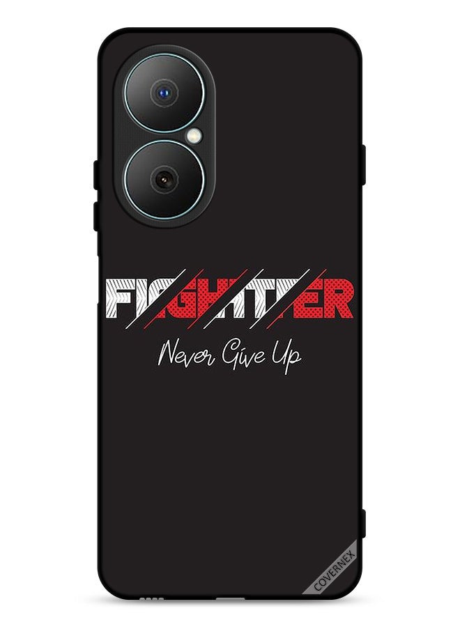 Covernex Huawei Nova Y73 Protective Case Cover Fighter Never Give Up