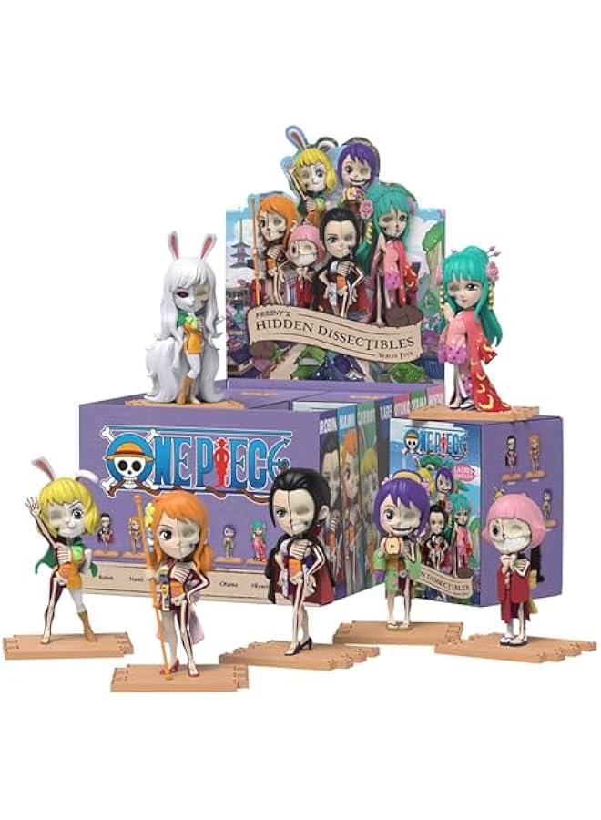 Arabest Freeny's Hidden Dissectibles One Piece Series 5 (Ladies Edition) | Sealed Tray of 6 - Contains No Duplicates | Blind Box Collectible Figurines  - Image 1